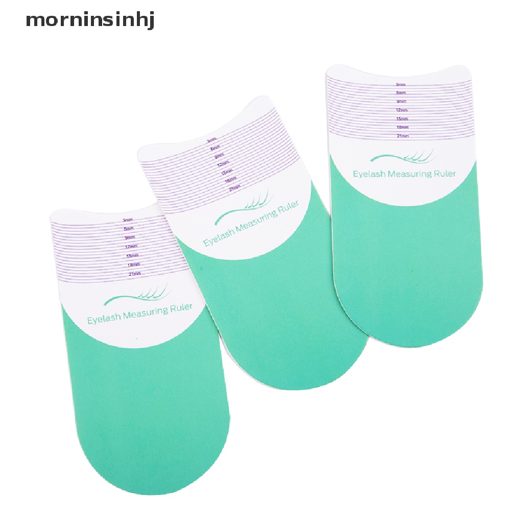 Mornin 3pcs / Set Penggaris Cetakan Alis Untuk Wanita