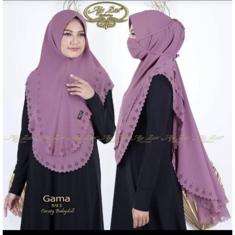 jilbab gama ori ajezas
