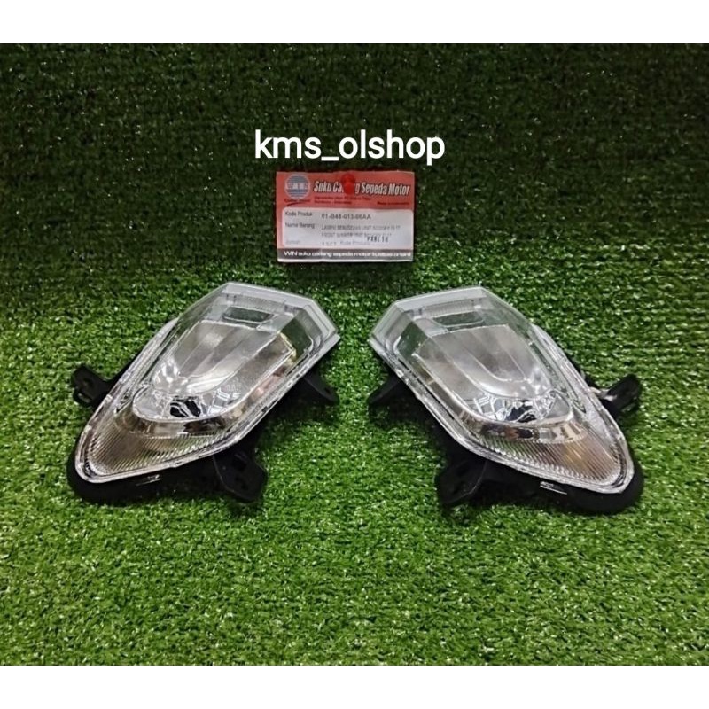 Lampu Sen Assy Depan Scoopy FI 2017 / Lampu Sein Depan Assy Scoopy FI 2017/ Front Winker Assy Scoopy FI 2017 Win