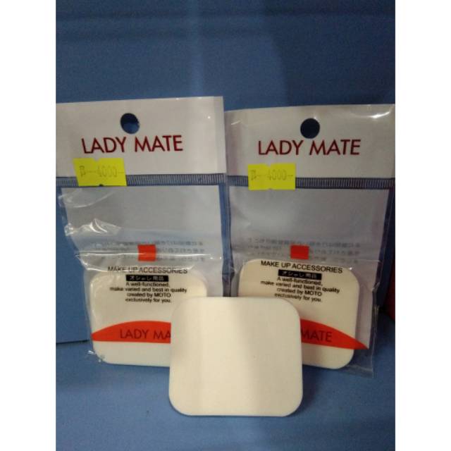 Tutul Bedak Spon Kotak