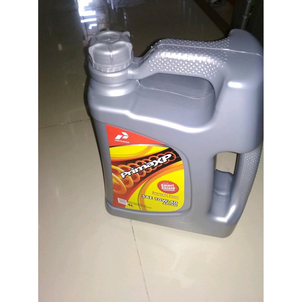 Order Now Oli Pertamina Prima Xp Sae 10W-40 Api Sm 4 Liter Original