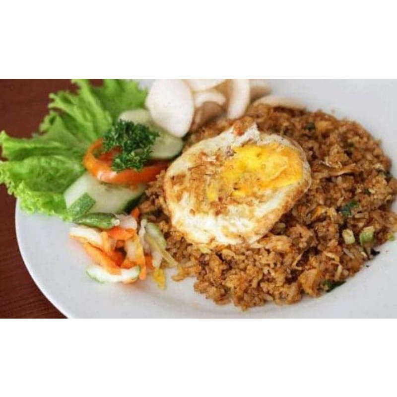 

NASI GORENG KERAK AYAM sambal belacan