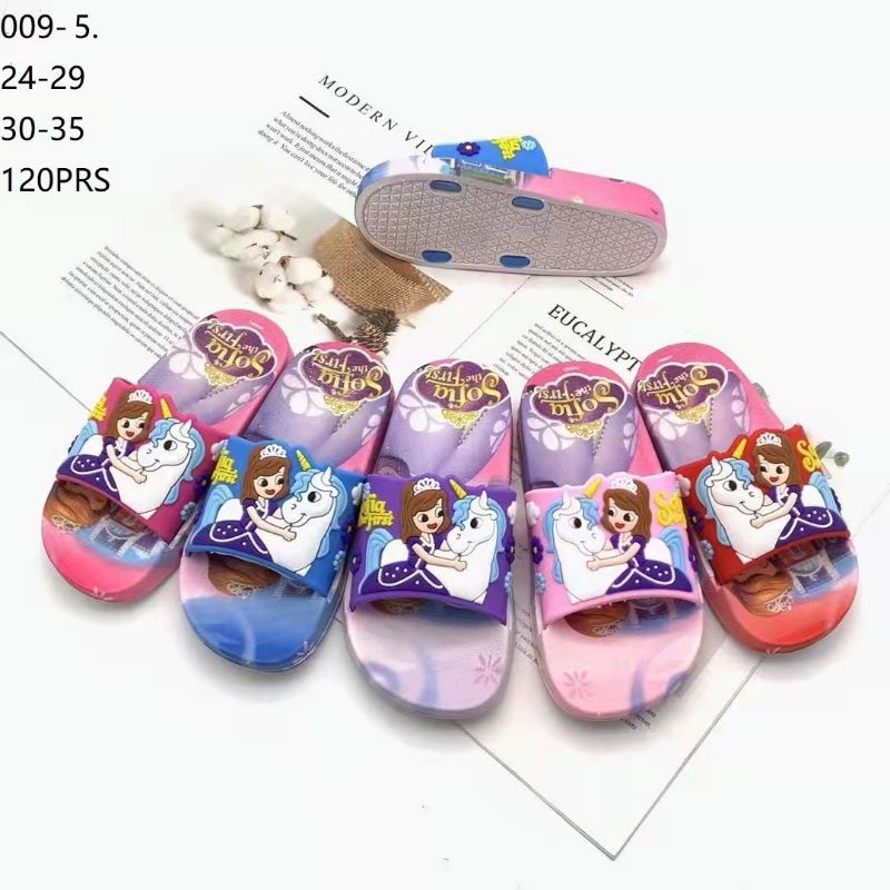 Sandal selop anak perempuan karakter Sofia, Sandal Sofia terbaru