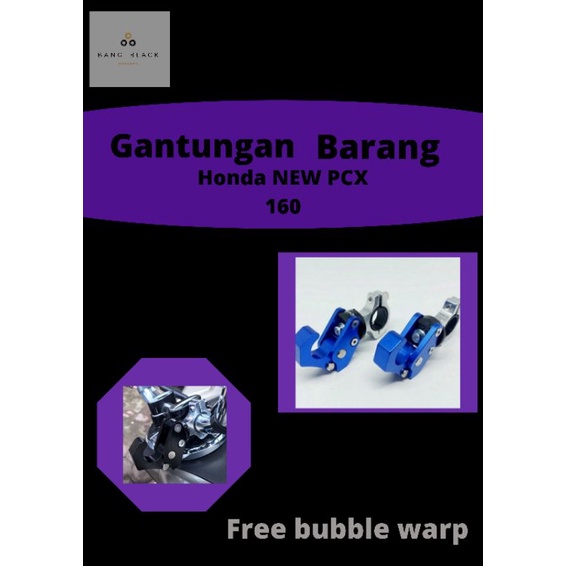 Gantungan barang/HOOK HONDA NEW PCX160