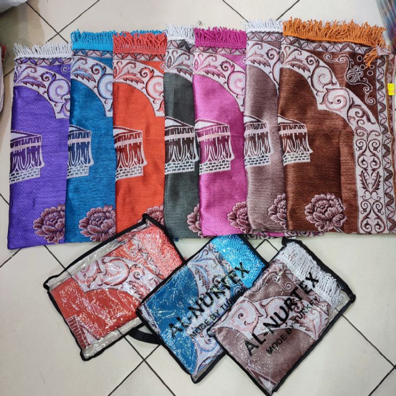 sajadah traveling turky kepang eksklusif murah uk 70×110