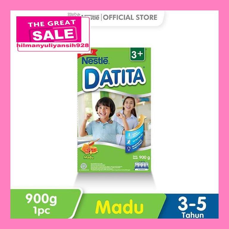 

02T4Dpsum Dancow Datita Nutri Tat Madu Susu Pertumbuhan 3-5 Tahun Box 1000G S30Ytd50