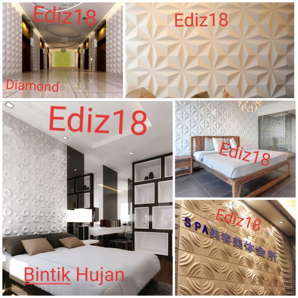 Jual 3D WALLPANEL Wallpaper Dekorasi Ruangan Indonesia|Shopee Indonesia