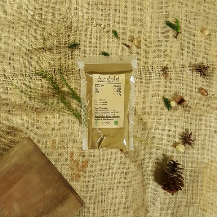 

DAUN ALPUKAT BUBUK 1 KG - Persea Americana - MURNI