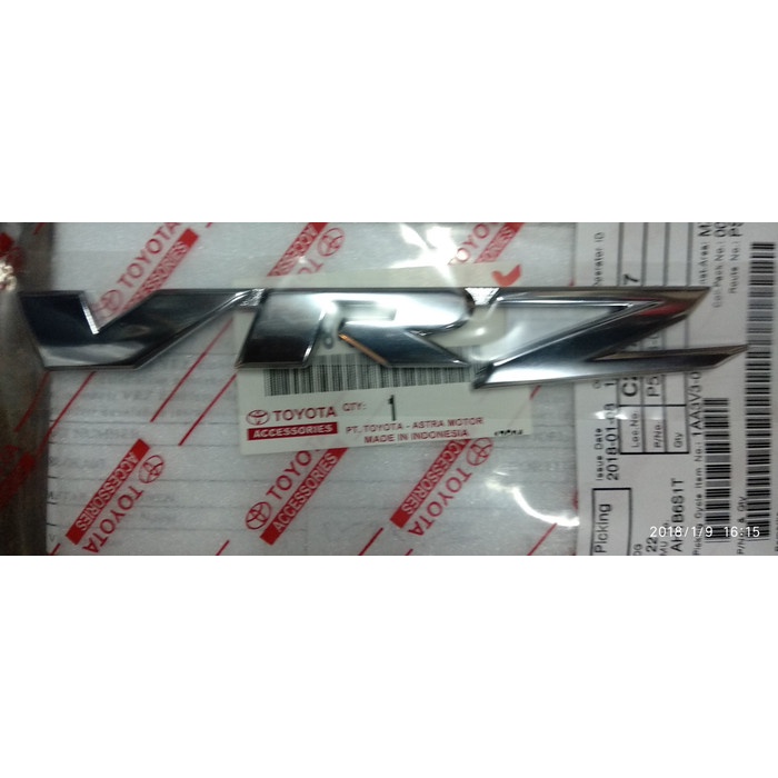 Emblem / simbol Fortuner VRZ