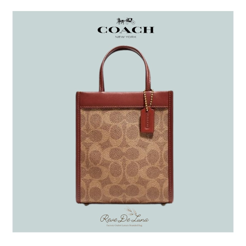 coach cashin tote mini