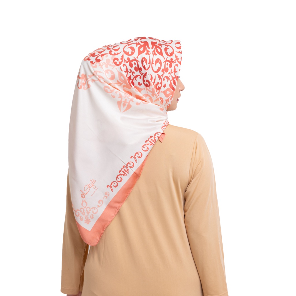 Dauky Hijab Segi Empat Kerudung Salya Series Polysilk 1-Larinka BW Salem
