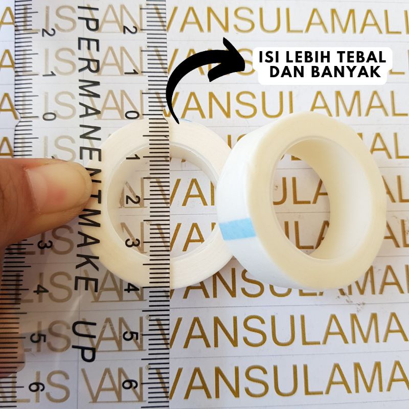 Eyetape Micropore Eyelash Extension Rolltape Bulumata tanam