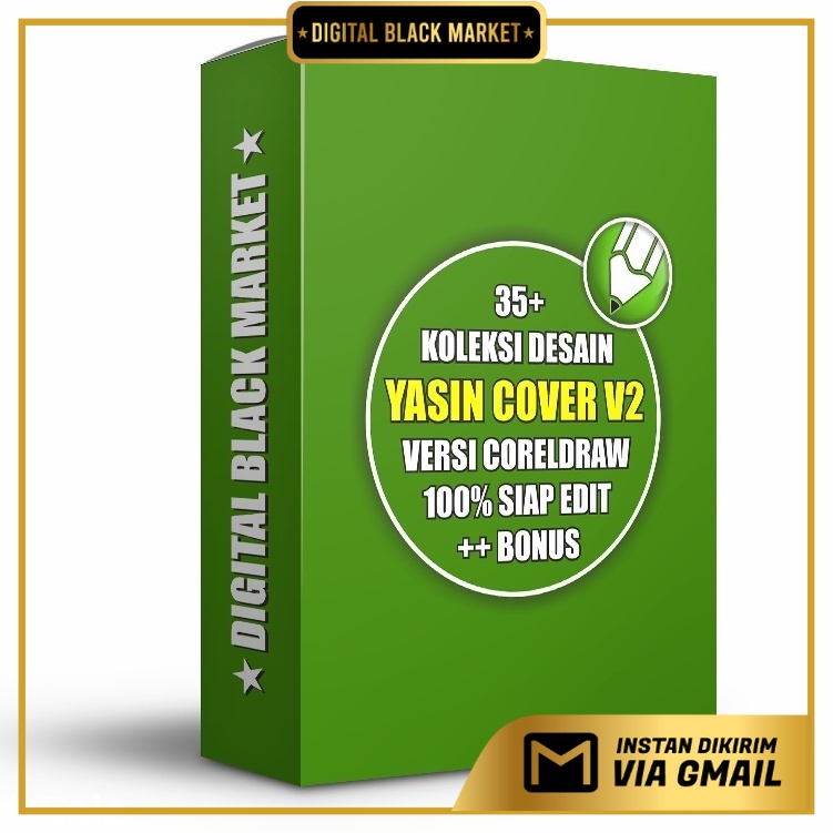 Yasin Cover Full Version V.2 - Coreldraw Template