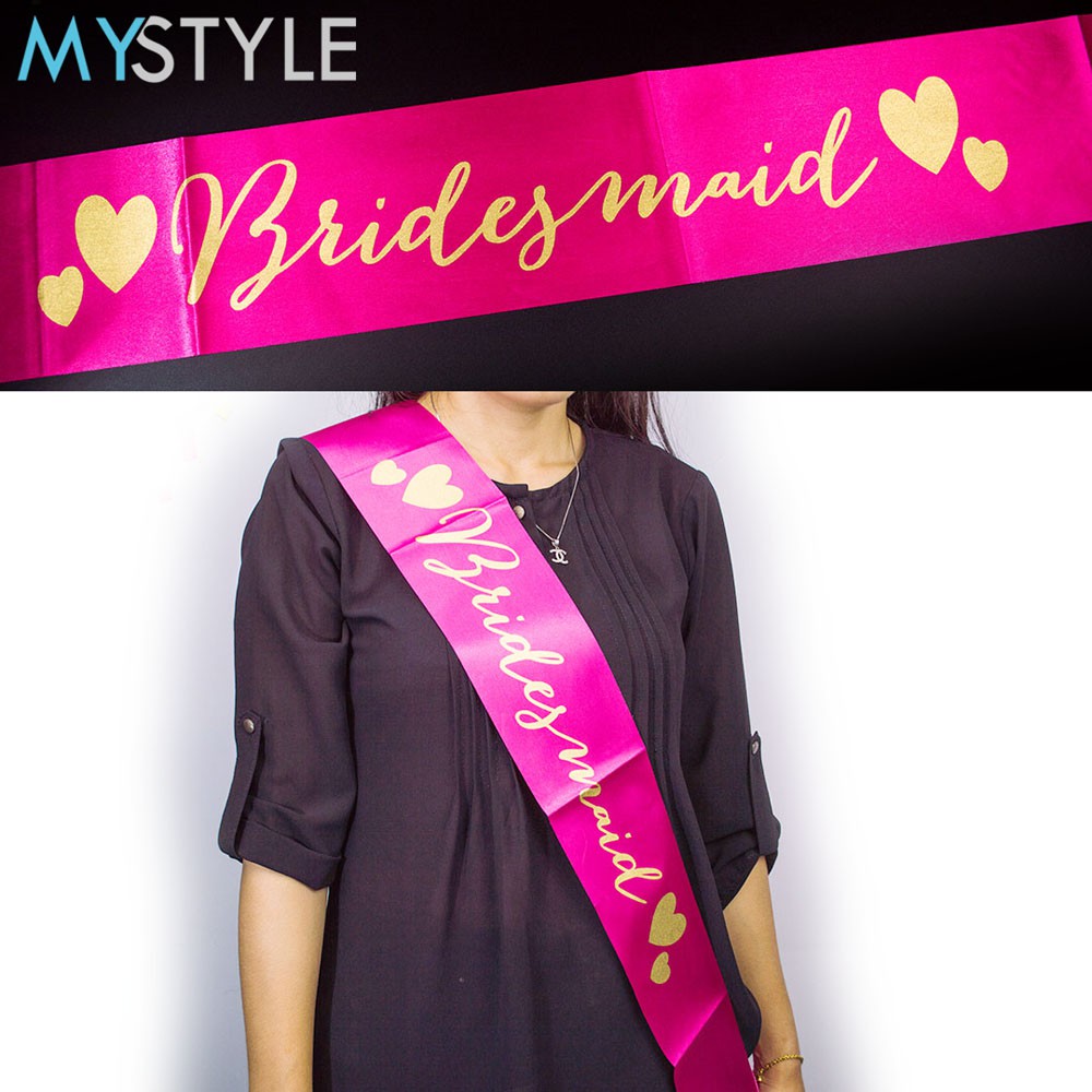 SASH BRIDE TO BE/ BIRTHDAY GIRL/ BIRTHDAY QUEEN/ GRADUATION/ QUEEN OF THE DAY SELEMPANG PESTA SASH