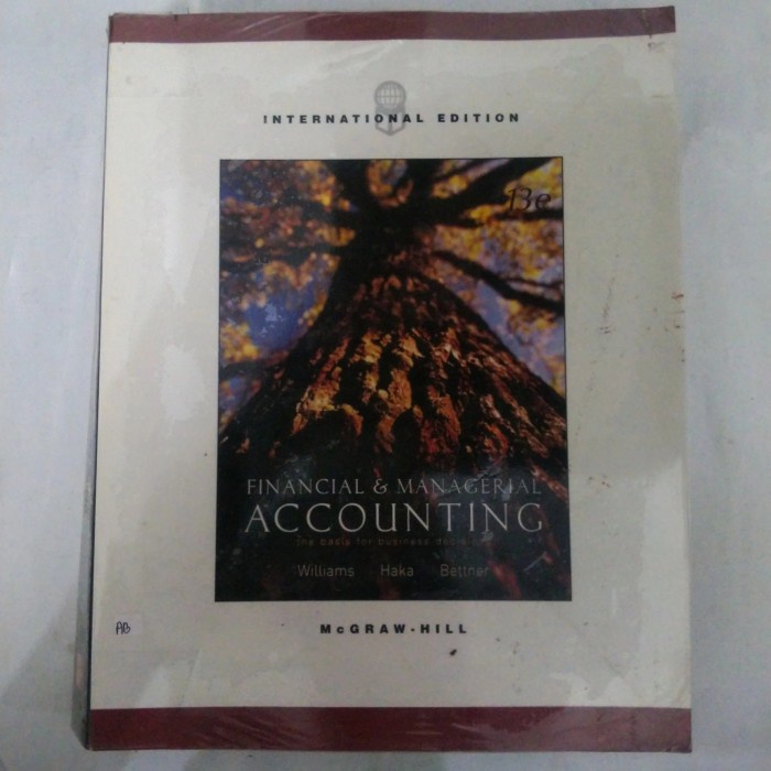 BUKU FINANCIAL AND MANAGEMENT ACCOUNTING 13TH EDITION