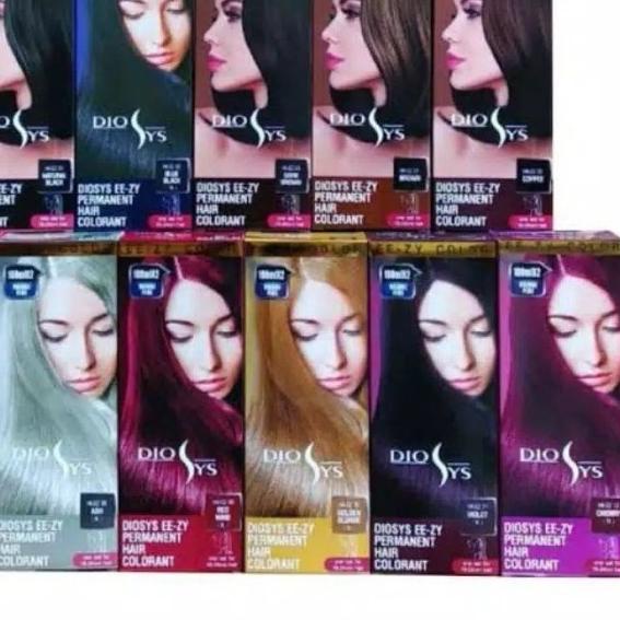 ▼ Diosys Hair Color / Semir Rambut Dyosis / Diosis 100ml - 01 Natural Blac ♝