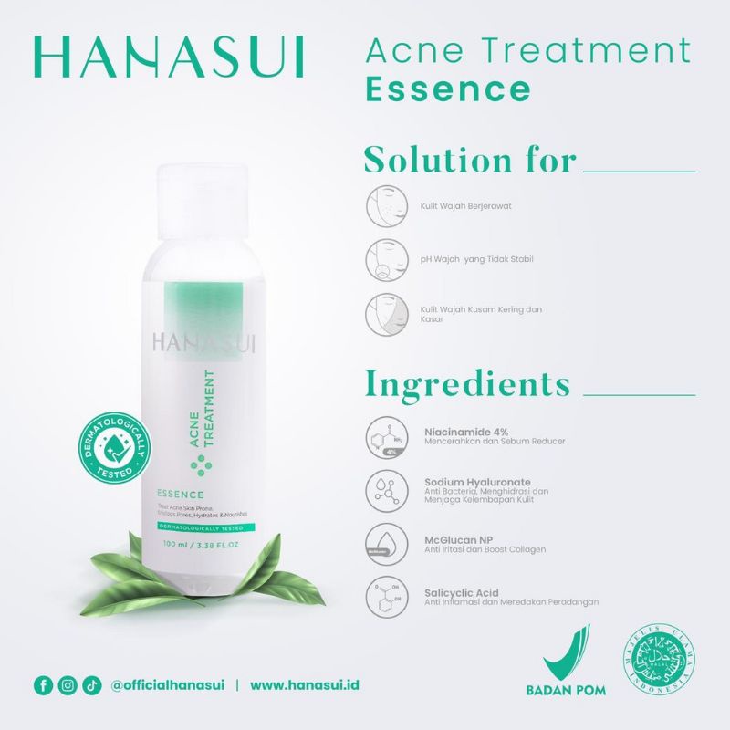 Hanasui Acne Treatment 1 paket