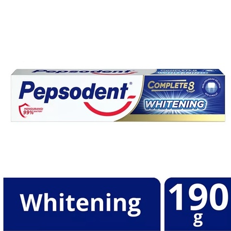 Pepsodent Plus Pasta Gigi Whitening Toothpaste 190g