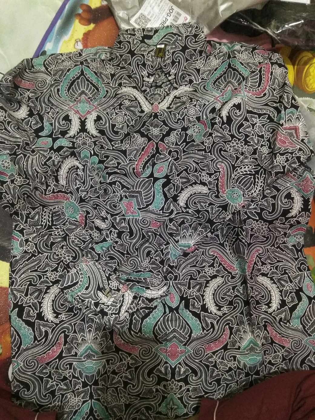 Ori Karyaku Couple Lamaran Gamis Muslim Batik Brokat Premium Modern Kondangan