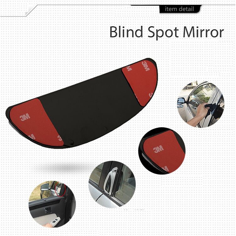 Spion Pintu Tambahan Blind Spot Mobil | Kaca Samping  Baris Tengah