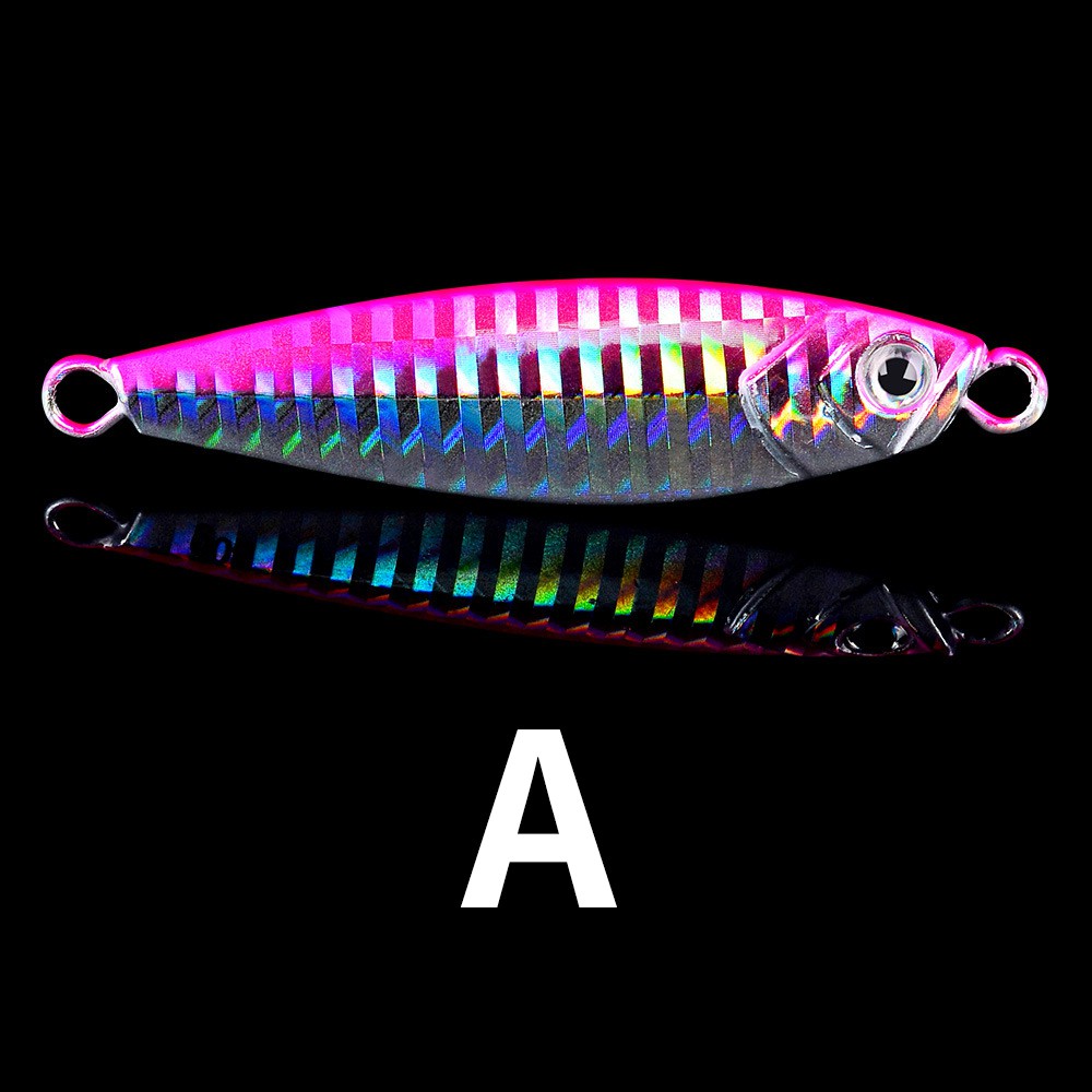 1Pcs 7g/10g/15g/20g Logam Metal Jig Umpan Pancing Memancing Ikan Fishing Lure Buatan Jigging Sinking