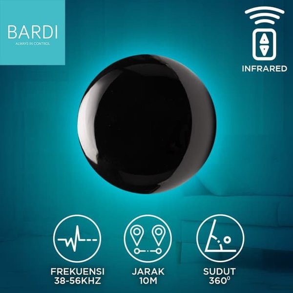 BARDI Smart UNIVERSAL IR REMOTE Wifi Wireless IoT For Home Automation