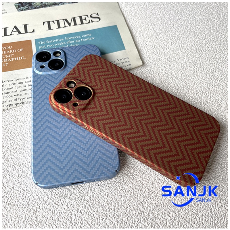 new ! ! Carbon Fiber For iPhone13 Case Trendy Brand iPhone 12 Pro Max camera protection iPhone 11 Pro Max Thin Hard Case 13 Pro max Premium Wave Pattern All-Inclusive Case