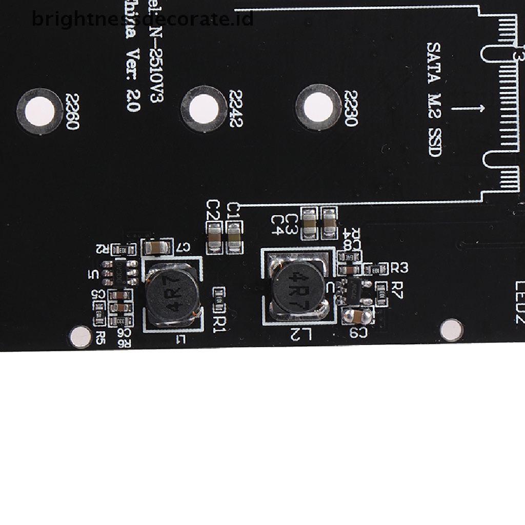 (Birth) Adapter Konverter Sata M.2 Ssd Ke 2.5 &quot;Sata Nvme M.2 Ngff Ssd