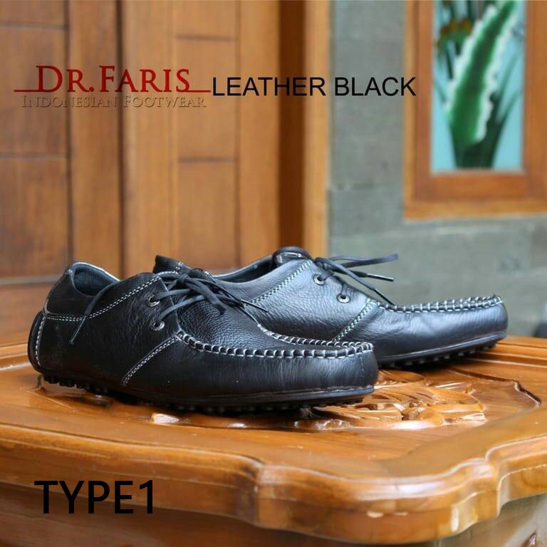 DR. FARIS SEPATU CASUAL LOAFERS/SLIP ON KULIT KEREN MURAH BERKUALITAS