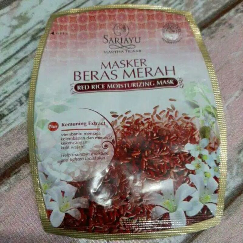 Sariayu Masker Beras Sachet