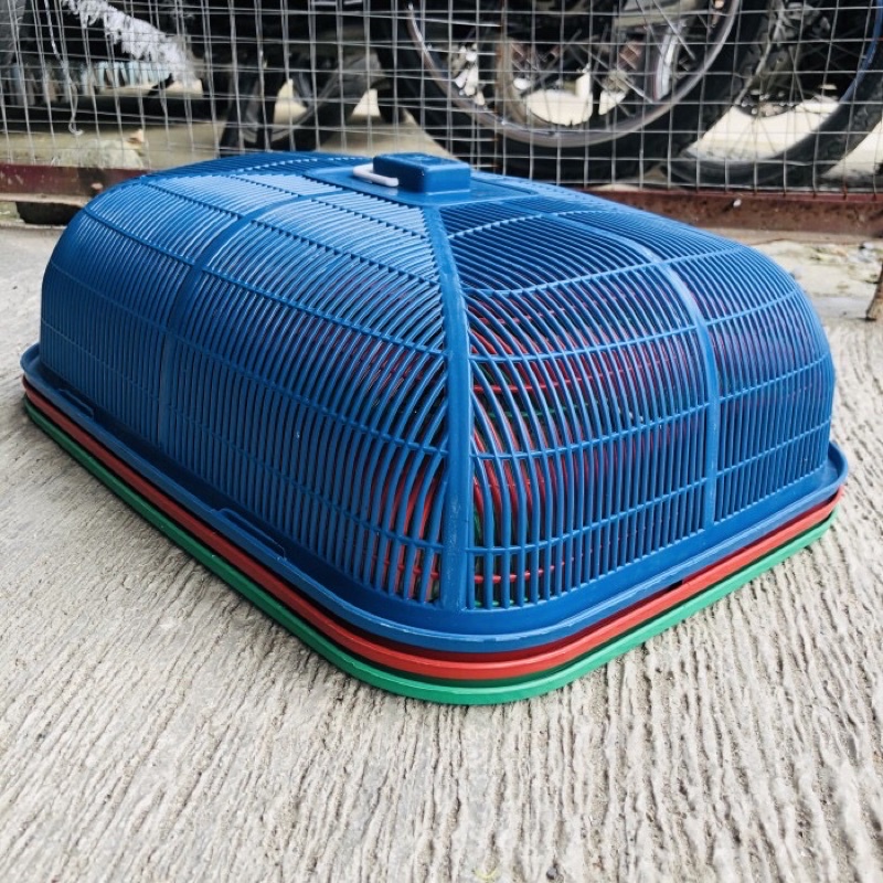 Tudung saji plastik segi kecil