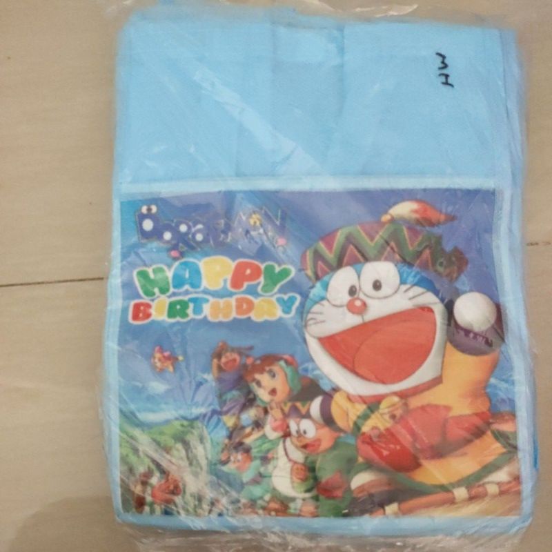 Tas Ultah BIG SIZE muat BENTO,HOKBEN/BOX Nasi uk.20 size 25x20x28cm (PxLxT)