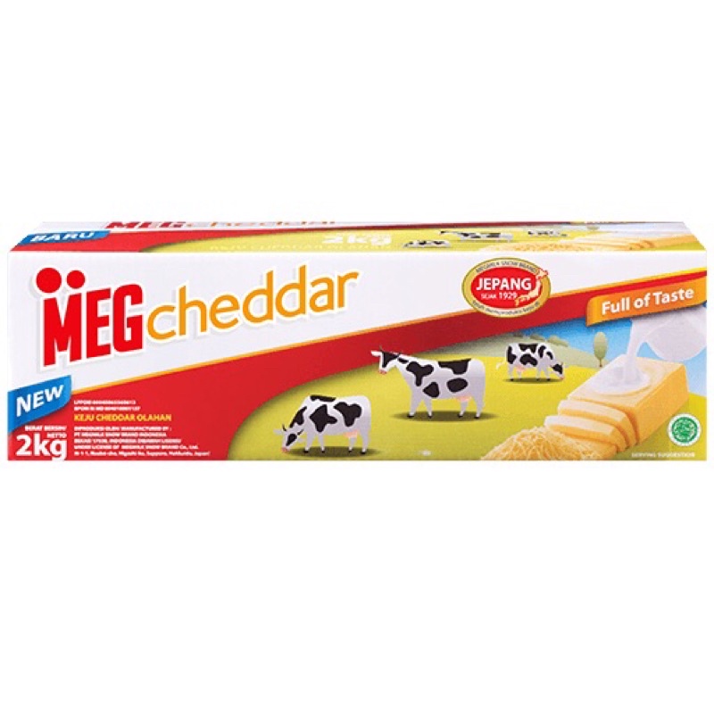 

Meg Cheddar 2kg