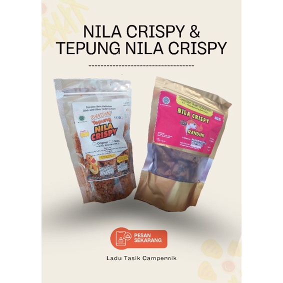 

Nila Crispy asin makanan ringan murah enak