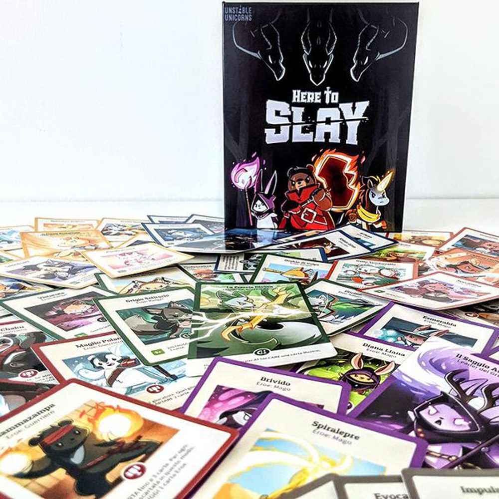 Here to Slay Board Games Card Game by Unstable Unicorns