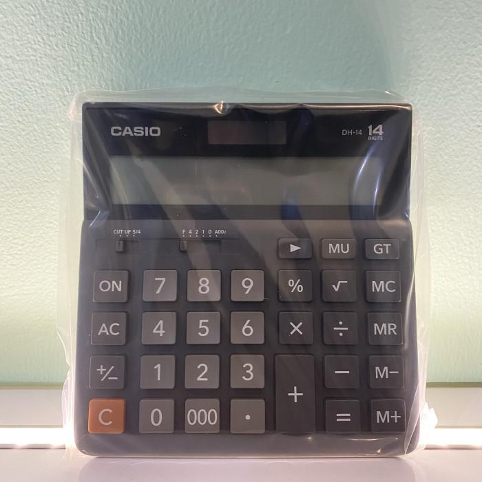 

PROMO! KALKULATOR CASIO DH 14, WIDE-FORMAT KEYPAD |Kalkulator