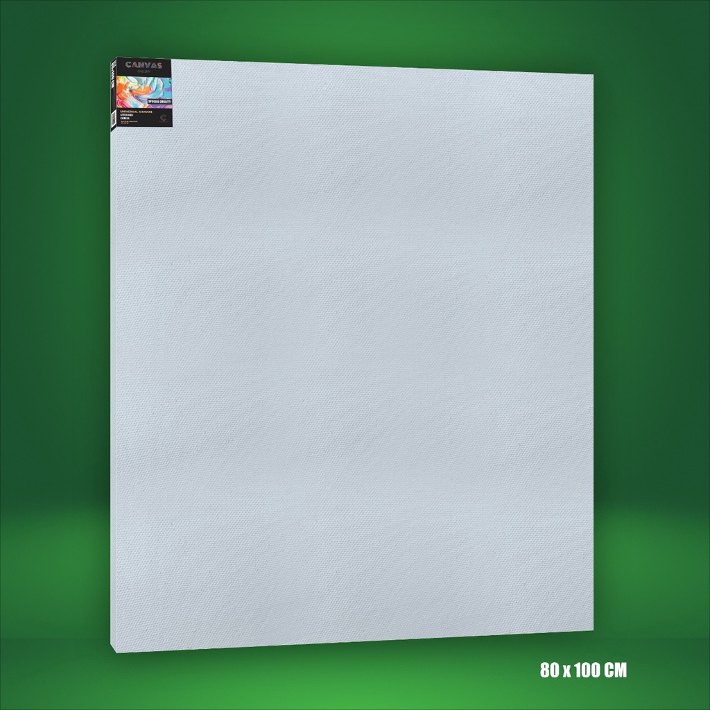 

KANVAS LUKIS 80X100 CM / WHITE CANVAS 80X100 CM / STRETCHED CANVAS - HIGH QUALITY (BIG WOOD)