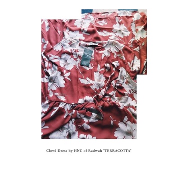 Clowi Dress by HNC Radwah (hanya size XL)