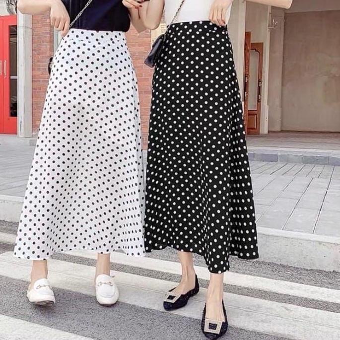 NEW ARRIVAL  9.9 ROK POLKADOT / ROK PLISKET POLKADOT / ROK PLISKET MOTIF POLKADOT / ROK POLKA / ROK 