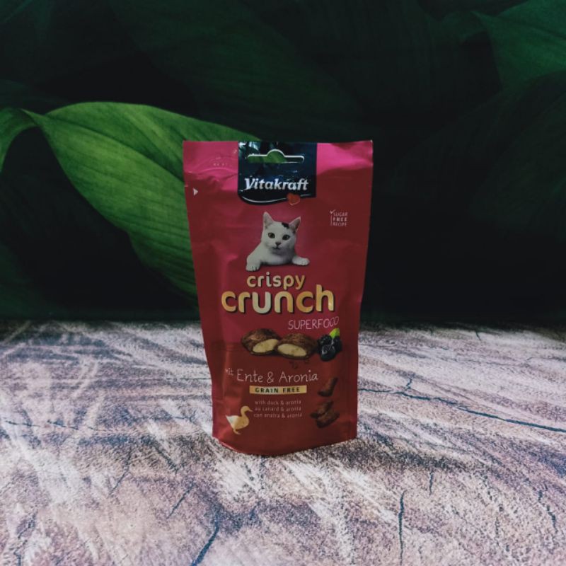 Snack kucing Vitakraft Crispy Crunch 60gr