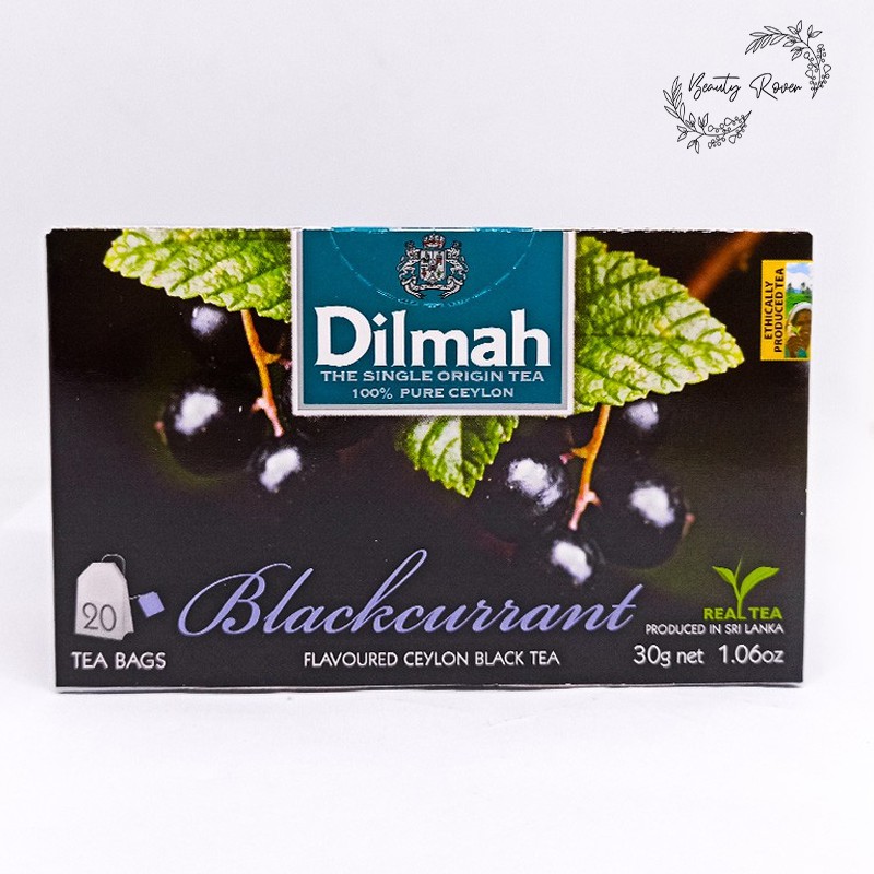 

DILMAH BLACKCURRANT TEA ISI 20 PCS - TEH CELUP RASA BUAH