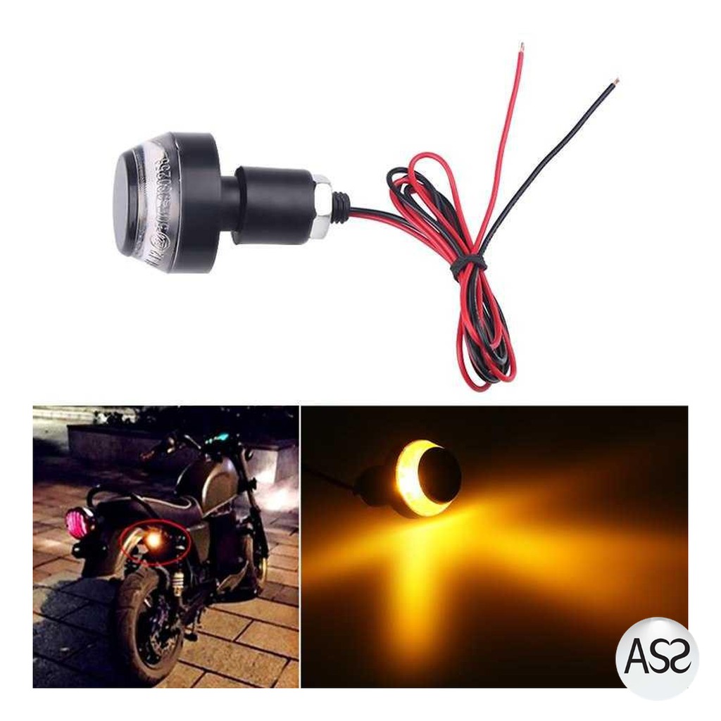 ASS Shop - Lampu Sein LED Motor Turn Signal Indicator Blinker 22mm 2PCS - SL-080