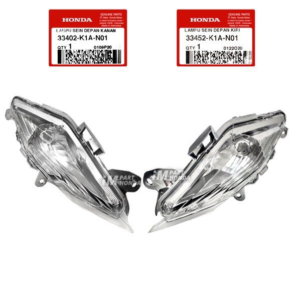 Lampu Sein Riting Depan Kanan Kiri BeAT LED ECO Street K1A 33402-K1A-N01 33452-K1A-N01