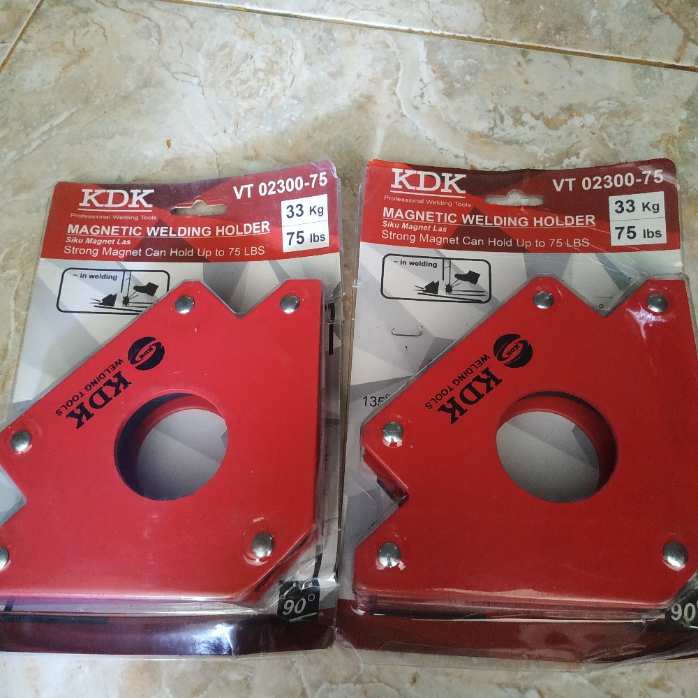 Siku Magnet Las 5 Inch 75lbs Kdk / Magnetic Welding Holder 5inch 75 Lbs Merk Kdk