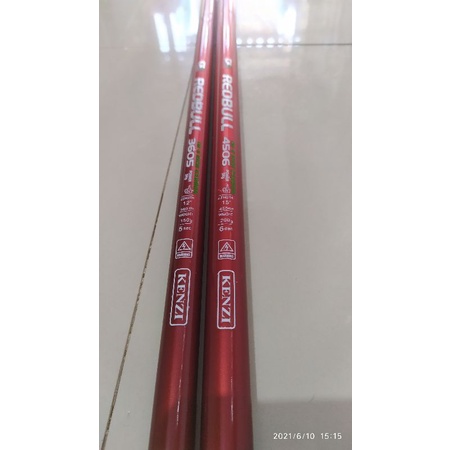 joran tegek kaku kenzi redbull 360 Sampek 450