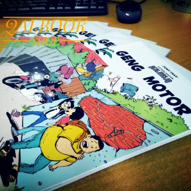 Komik Geng Motor (Petualangan Real Masjid)