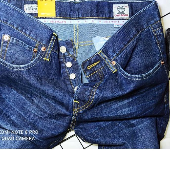Super.promo⭐ Levis 501 Jeans Original Import USA, Celana Jeans Pria, Bio Stone Wash, Regular Straigh
