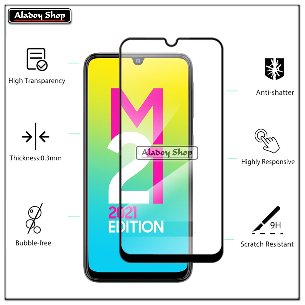 Tempered Glass Samsung M21 2021 Anti Gores Layar Screen Protector