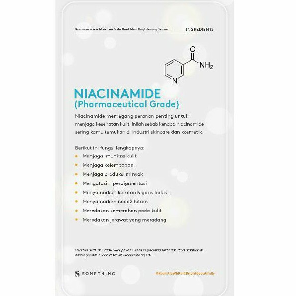 Somethinc - 5% 10% Niacinamide + Moisture Sabi White Max Brightening Serum 20ml