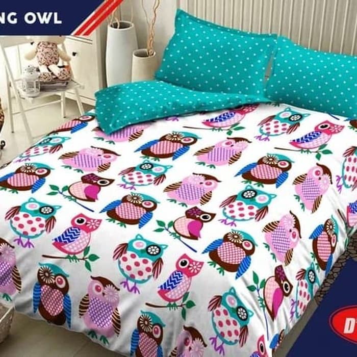 Kintakun Sprei 180 x 200 cm Deluxe king Owl Marine Paw Patrol